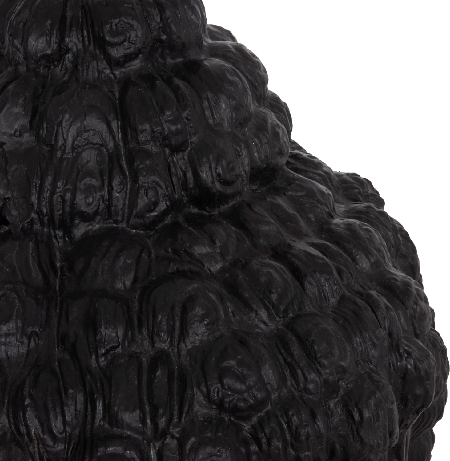 Dekor për dysheme, kokë Buda, ngjyrë e zezë, FH4385.01, 90x90x100cm