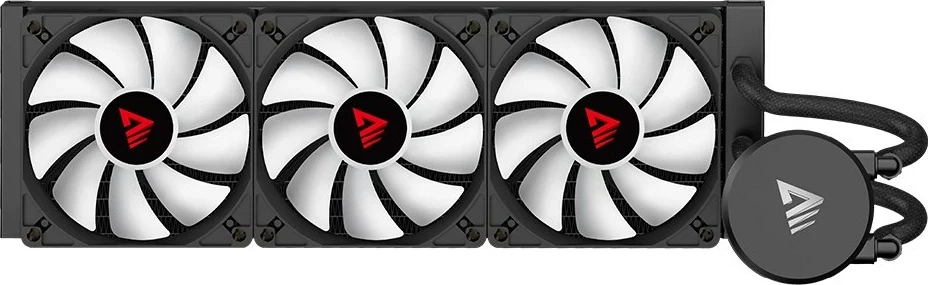 Kasë ftohëse SAVIO VELOX 360 MM, All-in-one liquid cooler, për procesor, 36 cm, Alumini, RGB, E zezë