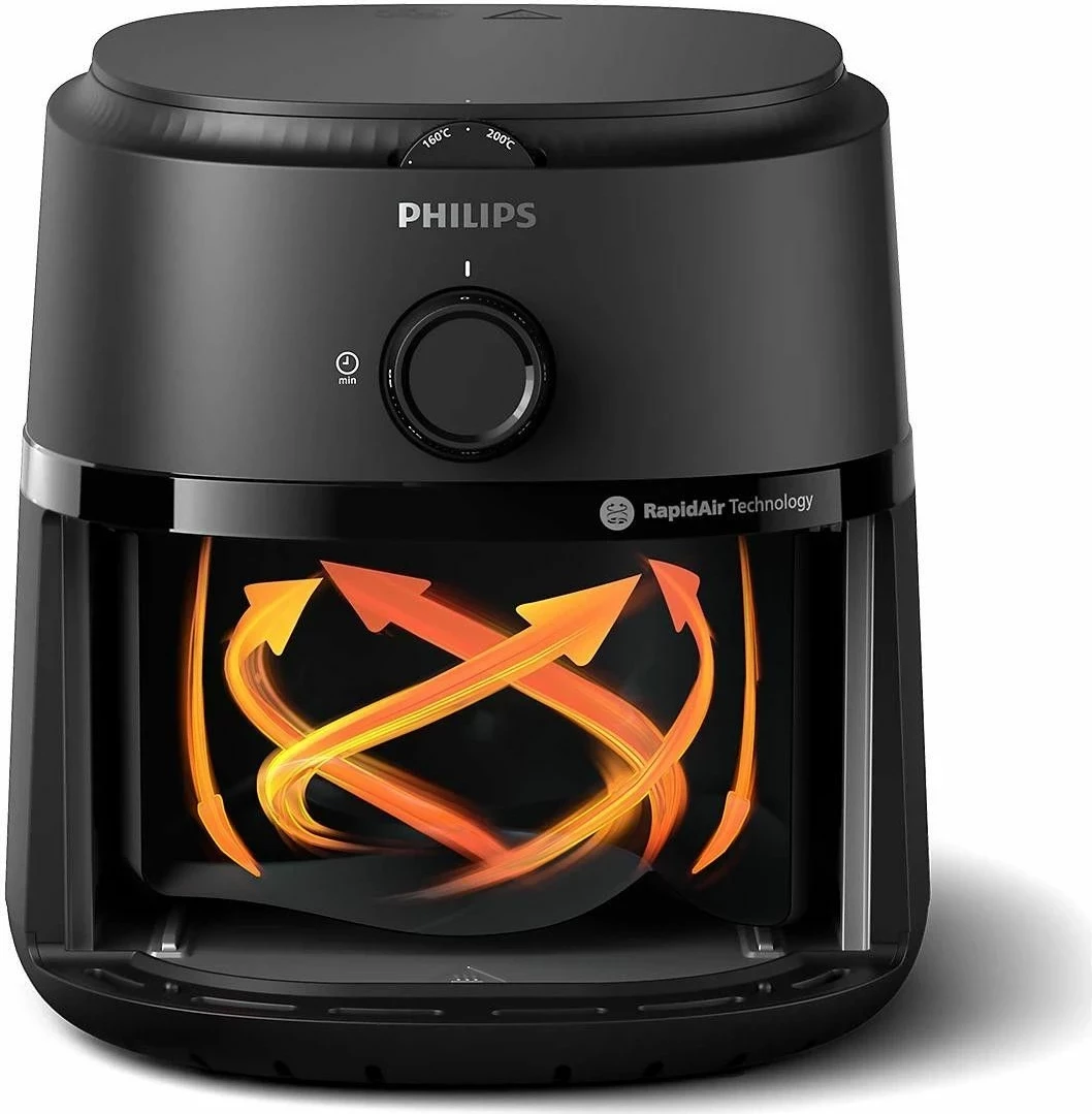 Fritezë pa yndyrë Philips Ovi Mini1000 NA110/00 3.2L e zezë