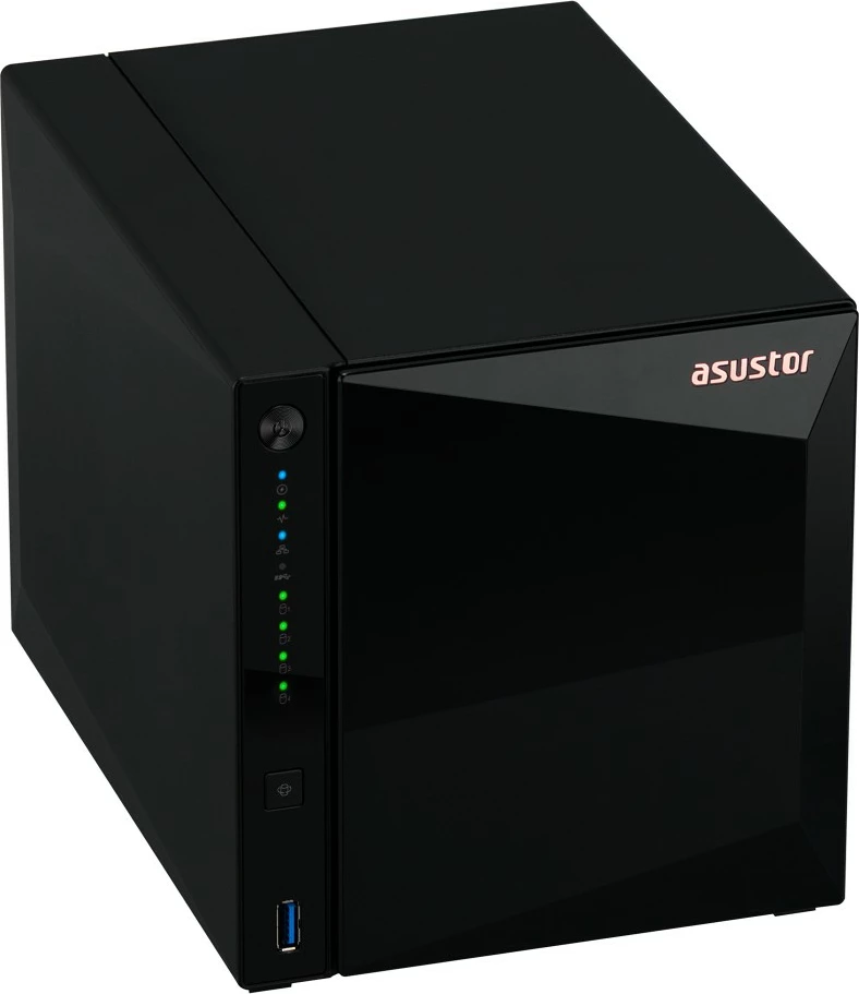 NAS Asustor DRIVESTOR 4 Pro Gen2 AS3304T V2, Realtek, RTD1619B, 2 GB, DDR4, ADM, e zezë