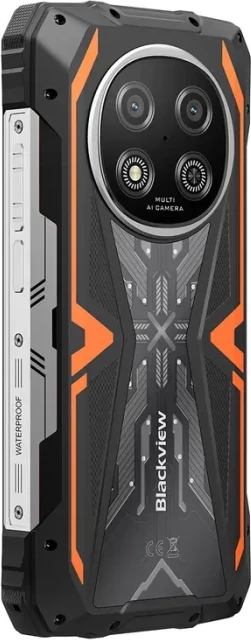 Celular BLACKVIEW Rock 2 8GB RAM/256GB 5G, bateri 15000mAh, portokalli