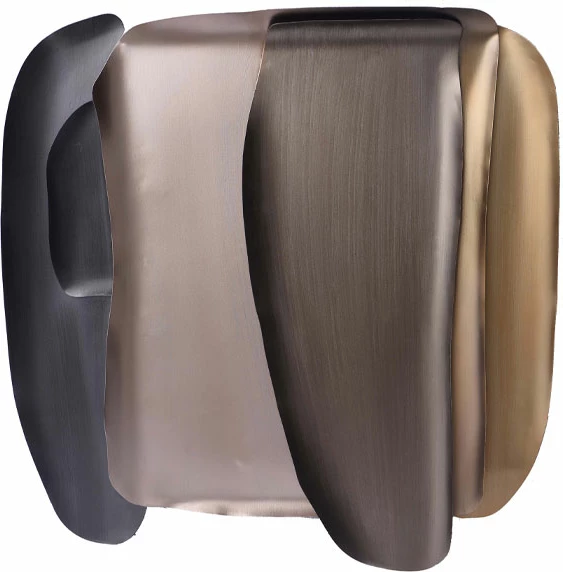 Dekor muri Dreamscape, metal shumëngjyrësh, 68x3x70cm