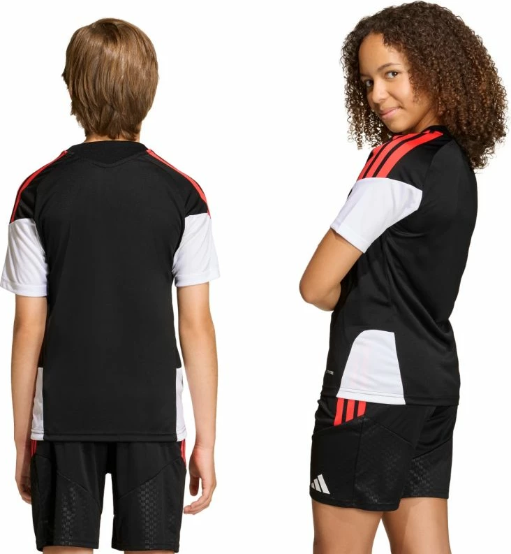 Fanellë trajnimi për fëmijë adidas, e zezë