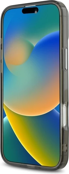 Mbështjellës Karl Lagerfeld IML Metal Karl Head MagSafe për iPhone 16 Plus, Zi