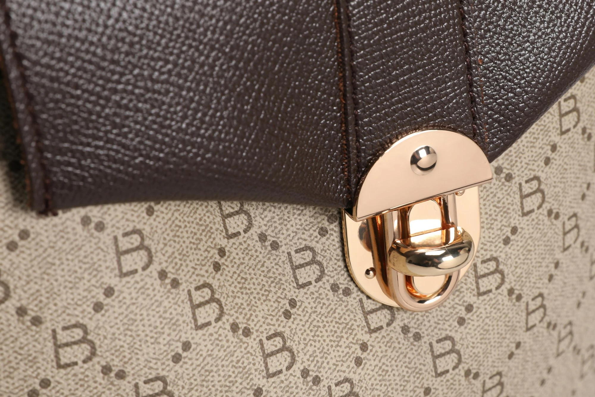 Çantë shpine Lucky Bees, krem dhe kafe, 1214 v2