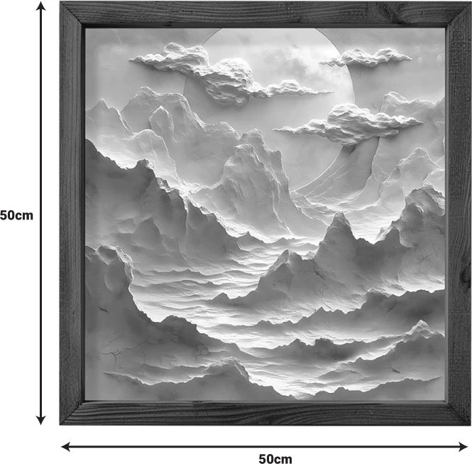 Pikturë kanavacë Jedia, printim digjital, 50x3.5x50cm