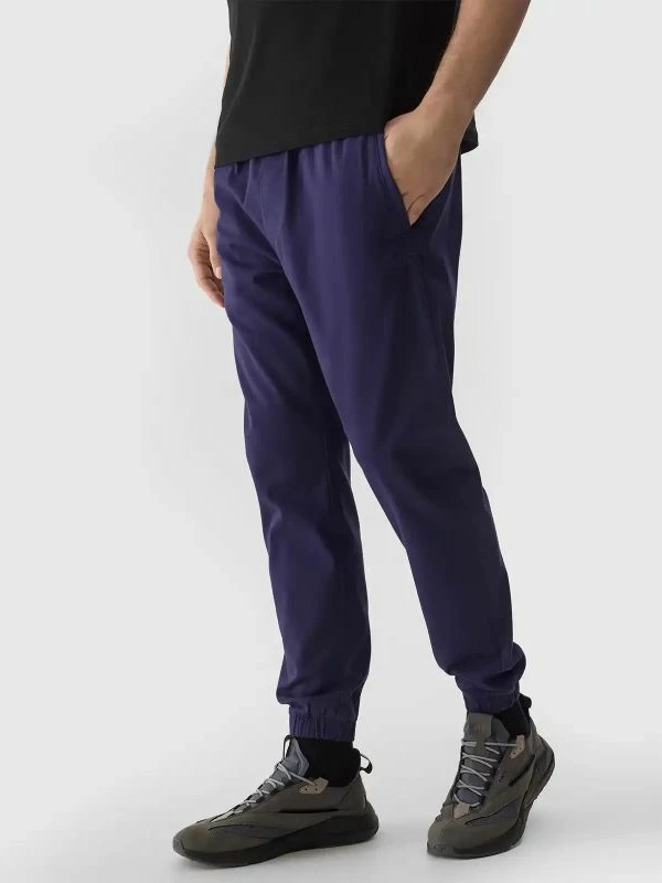 Pantallona sportive për meshkuj 4F, blu marine