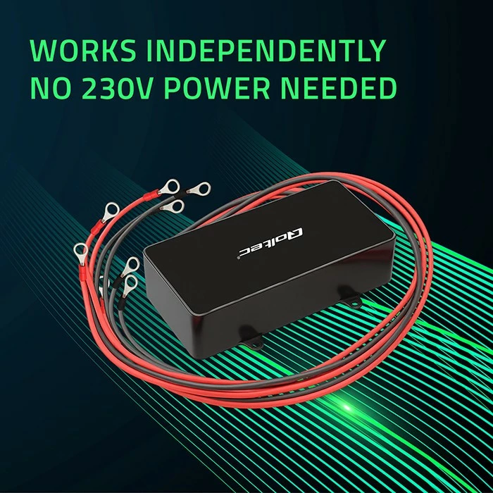 Balancues tensioni 48V Qoltec 51098, për 4x12V bateri, 10A, i zi