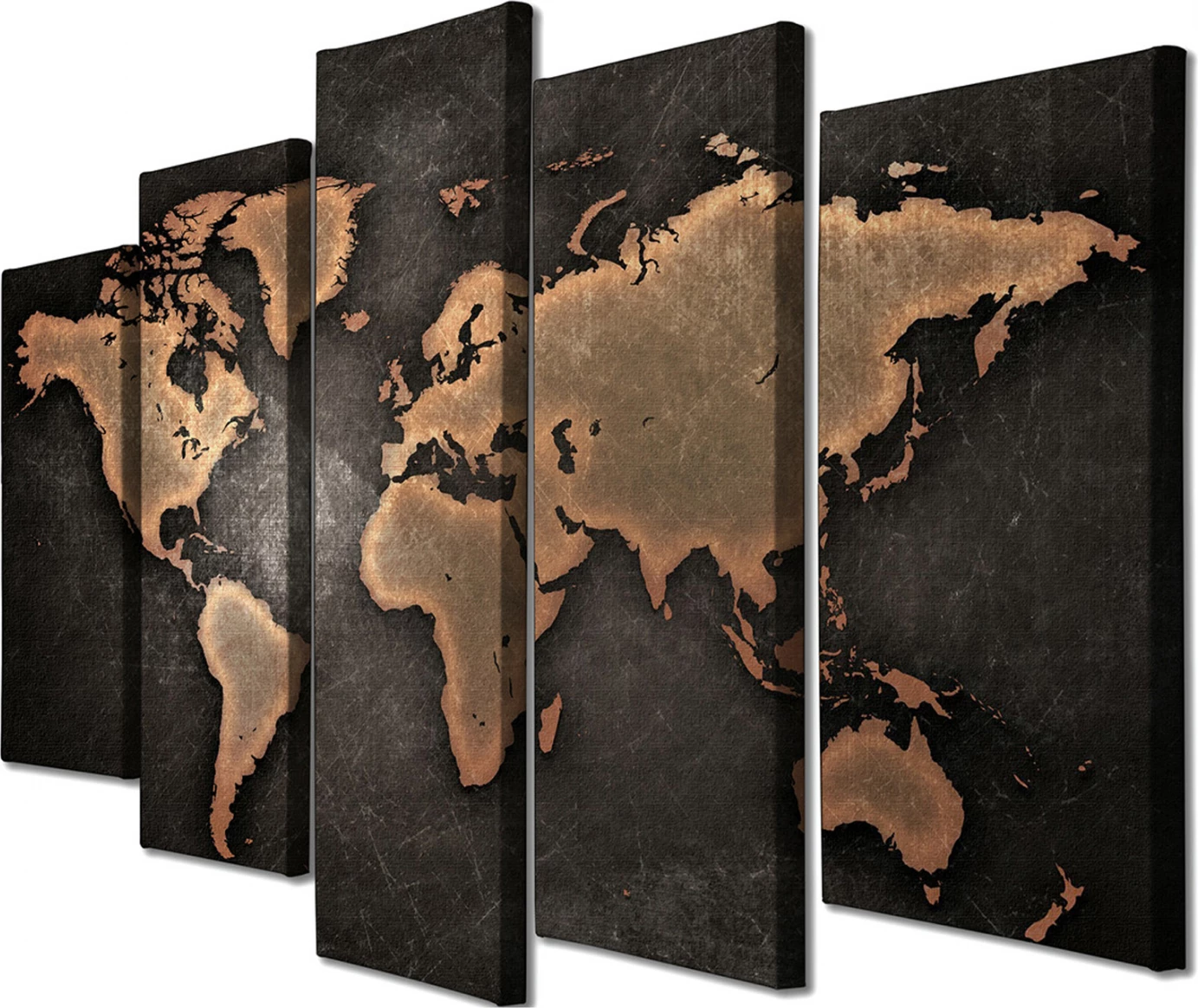 Pikturë dekorative 5 pjesë në kanavacë, FH7331, 105x3x70 cm