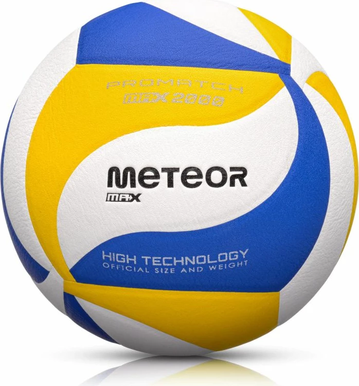 Top volejbolli Meteor për të dy gjinitë, shumëngjyrëshe