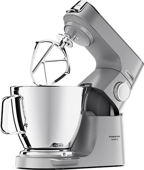 Mikser Kenwood Titanium Chef Baker XL, 1200W, inox, argjend