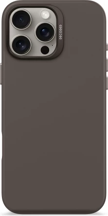 Mbështjellës Decoded AntiMicrobial Silicone me MagSafe për iPhone 16 Pro Max, Kafe e errët