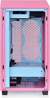 Kasë Thermaltake The Tower 200 Bubble Pink mini tower, xham i temperuar, për gaming, rozë