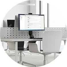 Mbajtës monitori Kensington SmartFit K55512WW për 1 monitor 10-32\" deri 8 kg, i zi