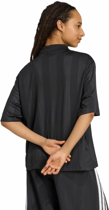 Maicë polo për femra adidas, e zezë