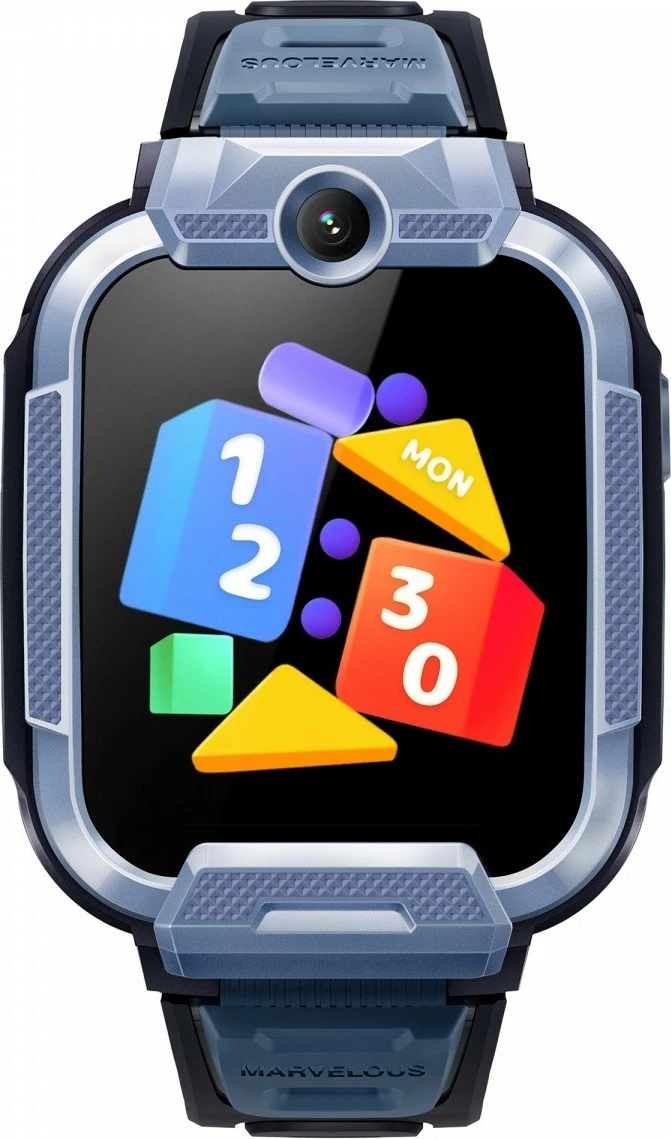 Smartwatch Mibro Z5 për fëmijë, 4G LTE, 1.69", Dy kamera, Kaltër