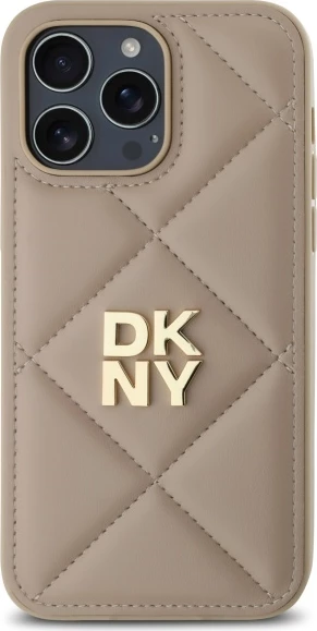 Mbështjellës DKNY për iPhone 14 Pro Max, Bezhe