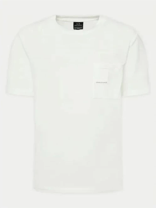Maicë për meshkuj Armani Exchange, e bardhë