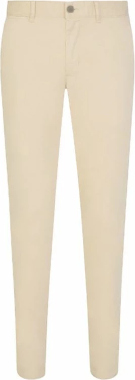 Pantallona për meshkuj Tommy Hilfiger Bleecker TH Flex Satin Gmd, krem