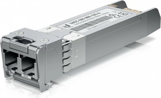 Modul SFP+ multimode Ubiquiti UACC-OM-MM-10G-D, 10Gb/s, 850nm, 300m, paketë 1 copë