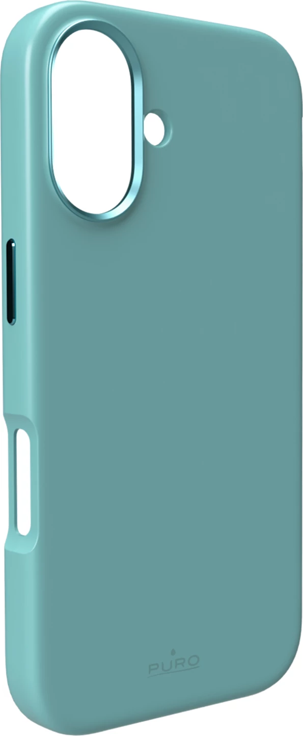 Mbështjellës Puro Icon Mag Pro MagSafe për iPhone 16, silikon, i gjelbër