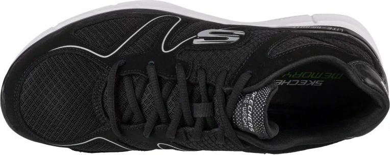 Atlete Skechers për meshkuj, të zeza