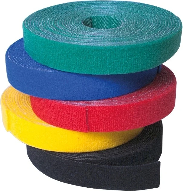 Rrip velcro për organizimin e kabllove LogiLink, i zi