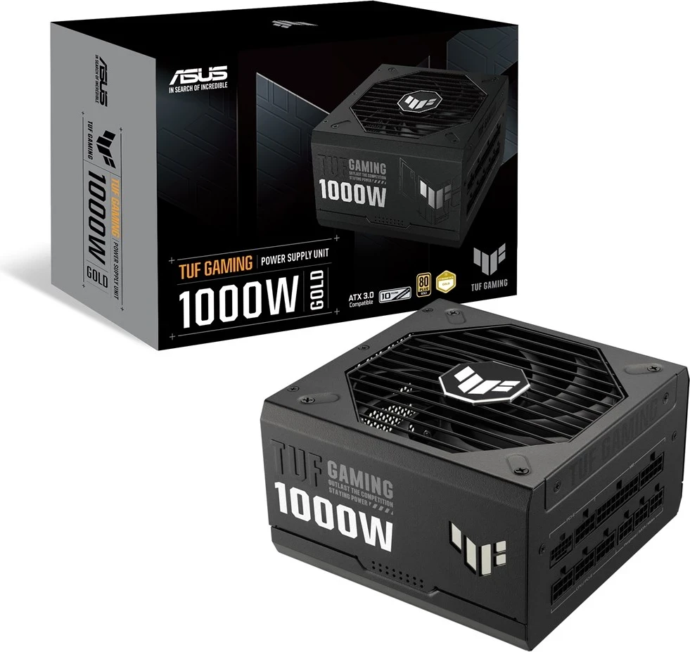 Furnizim me energji ASUS TUF Gaming 1000W Gold, 20+4 pin ATX, i zi