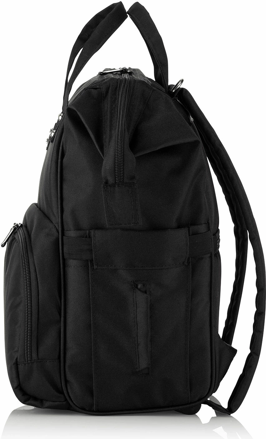 Çantë për pelena Evila Originals, e zezë