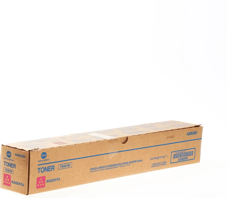 Toner Konica Minolta TN321M A33K350, 25000 faqe, magenta