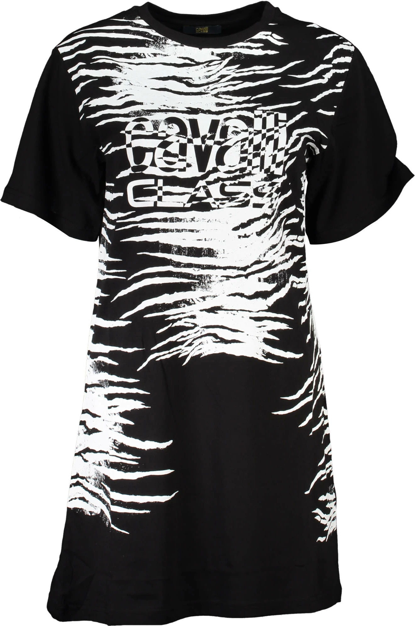 Fustan i shkurtë CAVALLI CLASS femra, e zezë