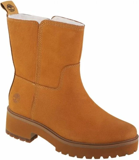 Këpucë Timberland Carnaby Cool Wrmpullon WR W 0A5VR8 për femra, ngjyrë kafe