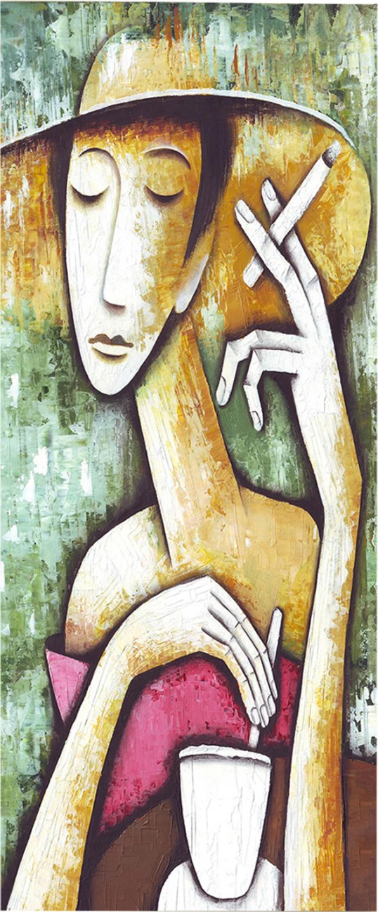 Pikturë muri GOBI, kanavacë e printuar, 50x3x120cm