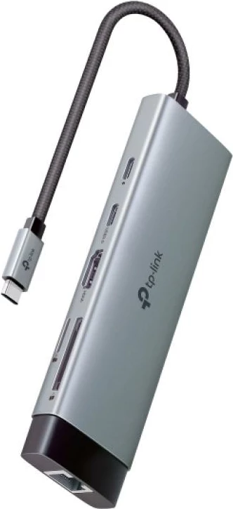 Adaptor USB-C TP-Link UH9120C multiport, zezë/gri