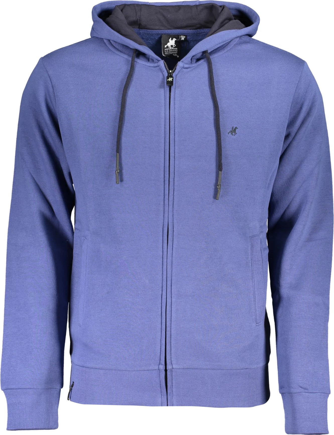 Duks me kapuç U.S. GRAND POLO për meshkuj, blu