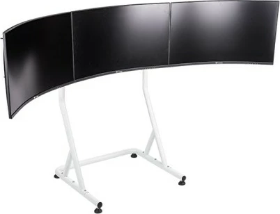 Mbajtës për 3 monitorë Thermaltake Triple Monitor Stand, për cockpit, i bardhë