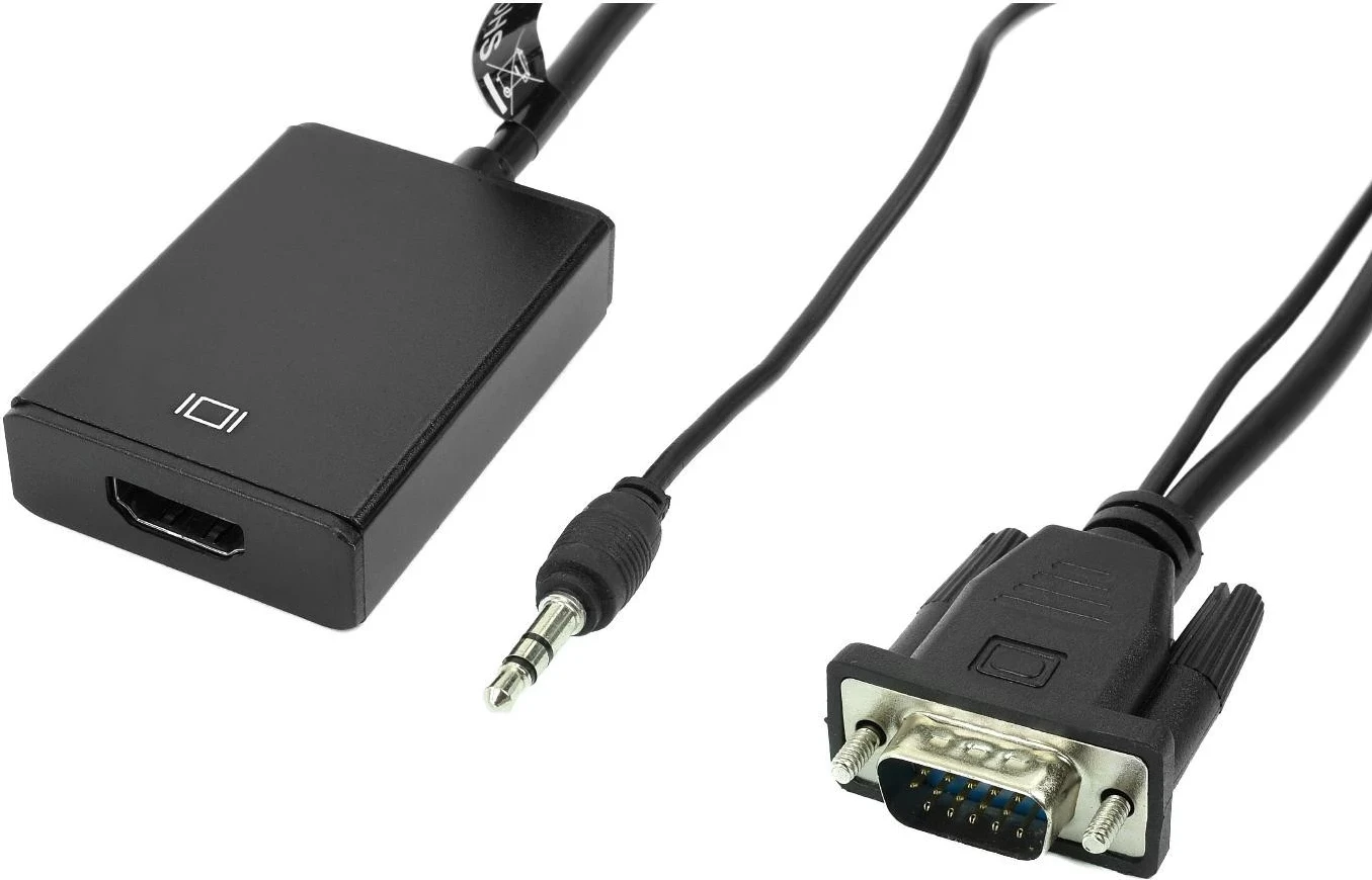 Adapter Accura VGA + minijack - HDMI, 0.2m, i zi