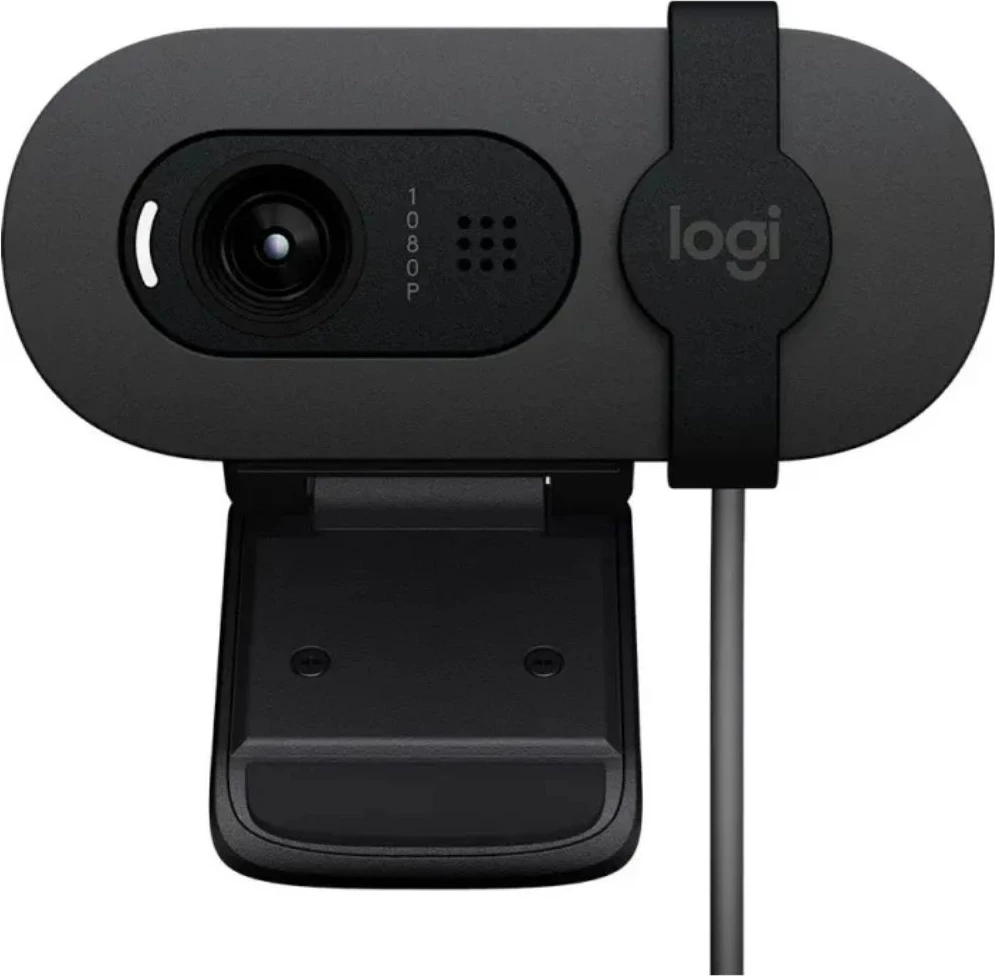 Webcam Logitech Brio 100 / 960-001585 1080p Full HD, e zezë
