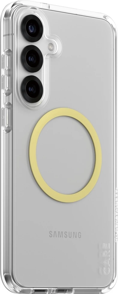 Mbështjellës PanzerGlass CARE Flagship Urban Combat Chardonnay për Samsung Galaxy S25+, Transparent