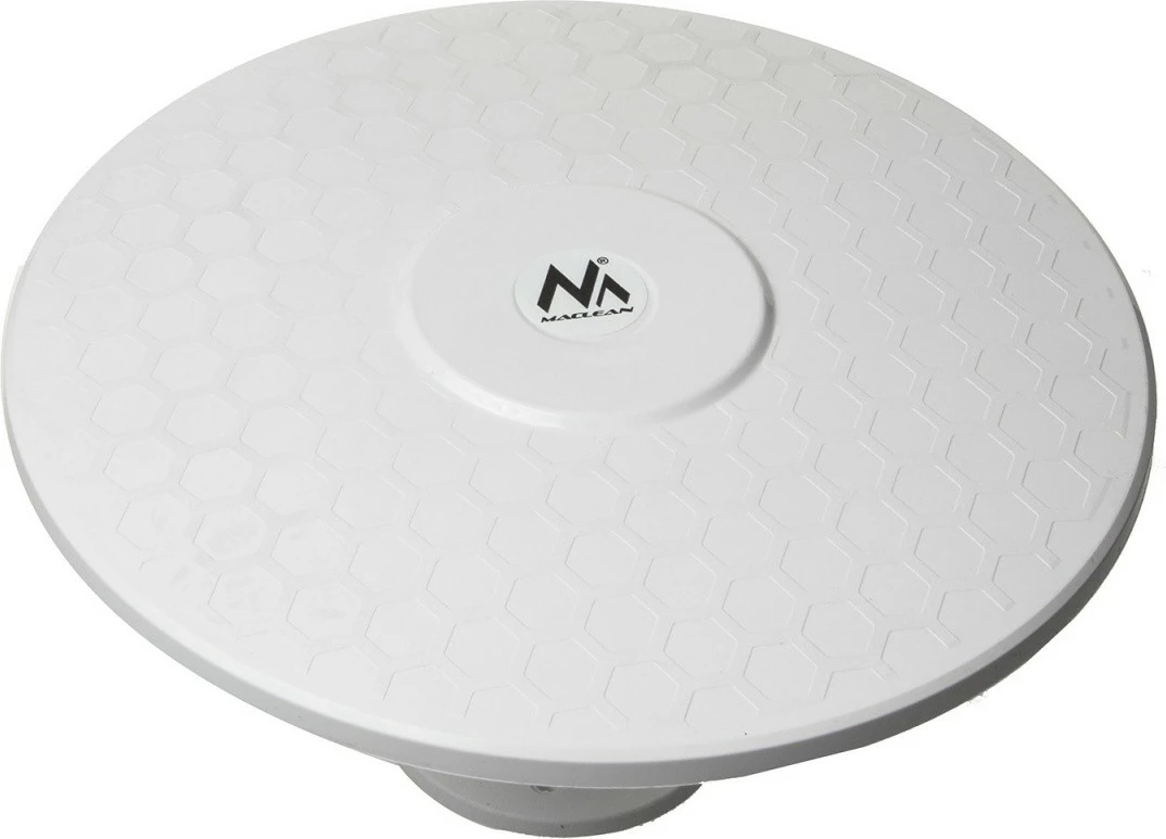Antenë aktive DVB-T/T2 Maclean MCTV-947, H.265 HEVC, UHF/VHF, 44 dB, kabllo 5 m, e bardhë, set montimi