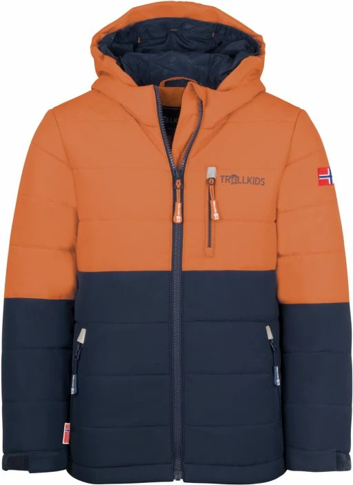 Jakne për fëmijë Trollkids, portokalli