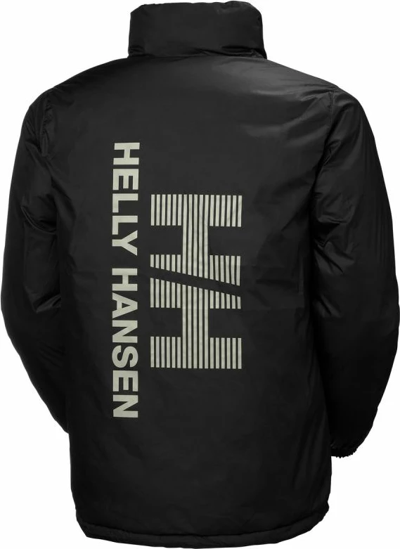 Jakne për meshkuj Helly Hansen, e zezë dhe gri