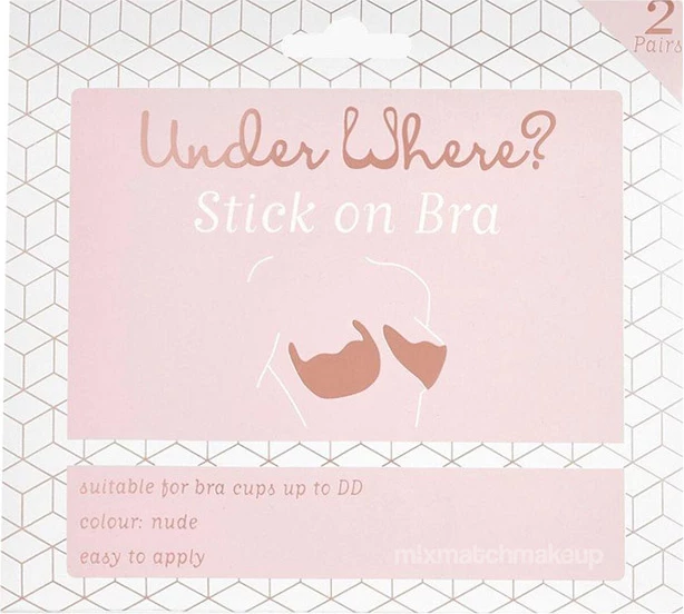 Under Where? Stick On Bra- 2 Pairs