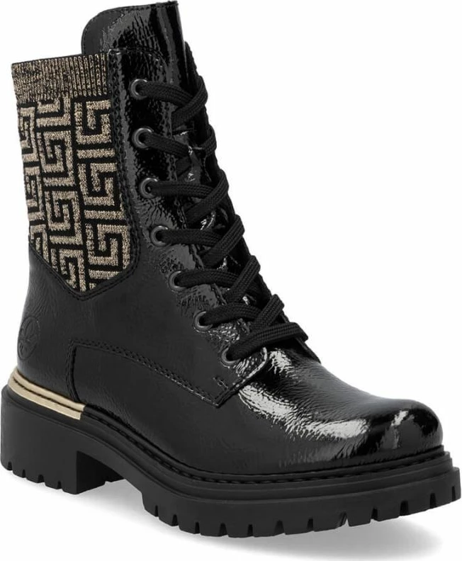 Çizme për femra Rieker, të zeza