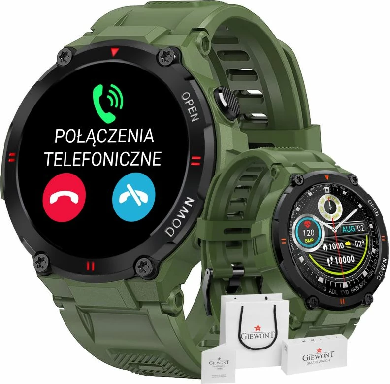 Smartwatch Giewont, e gjelbër