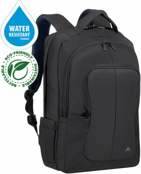 Çantë shpine laptopi RIVACASE ECO 8460 17.3\" 23L e zezë