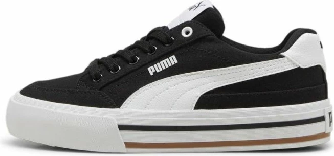Këpucë për fëmijë Puma, të bardha dhe të zeza