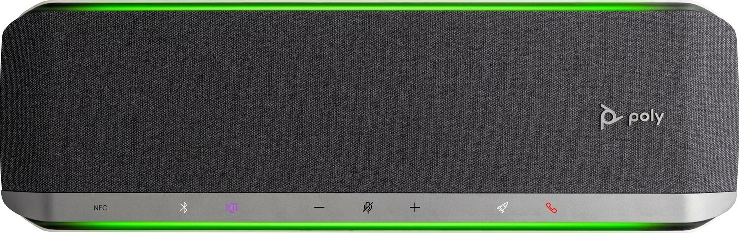Altoparlant konferencash Poly Sync 60, Microsoft Teams, Bluetooth/USB, Gri/Argjend