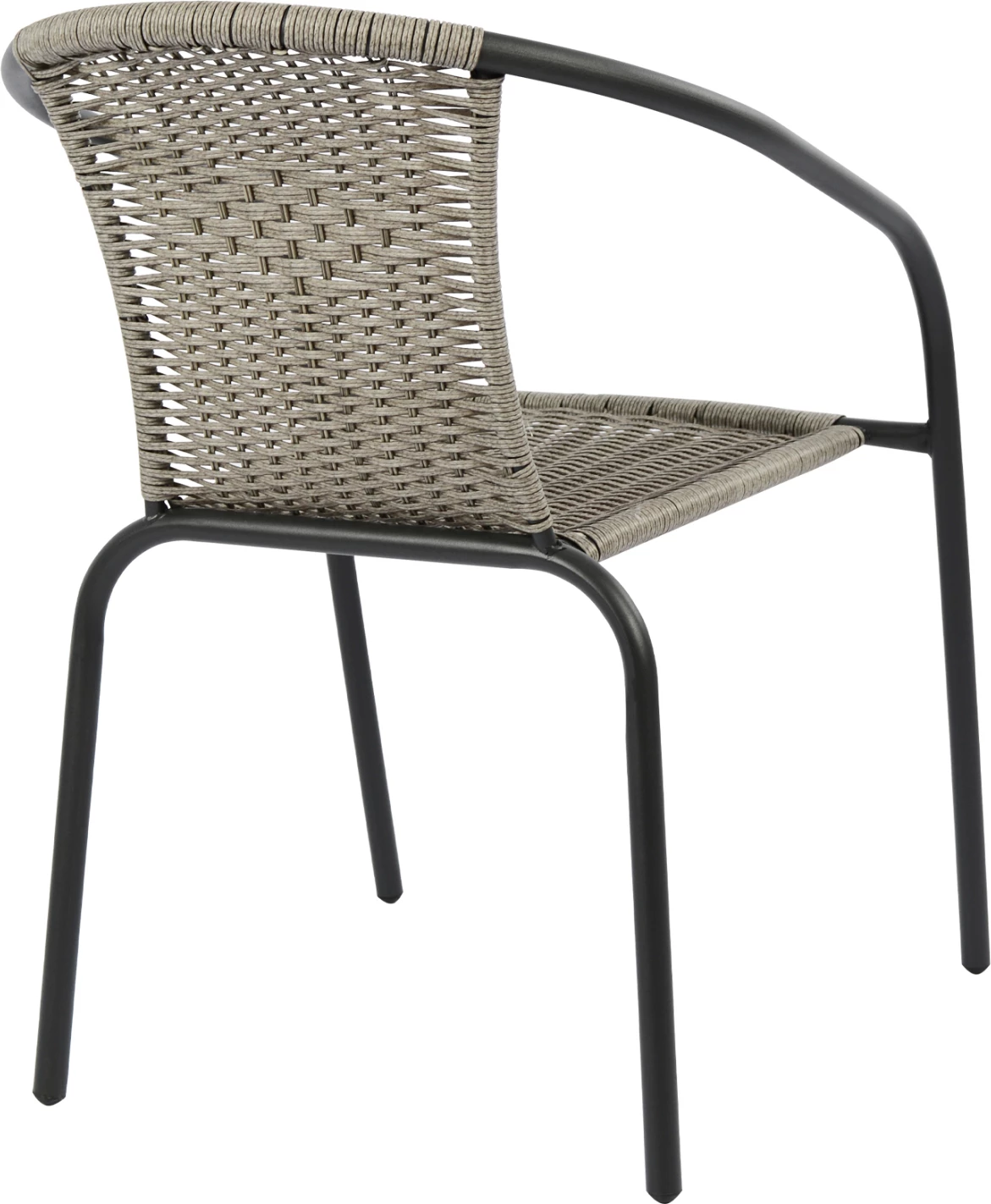 Karrige për jashtë Camel FH5015.01, ngjyrë gri metalike me thurje, 48x48-53x72 cm