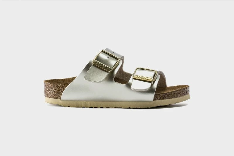 Sandale për fëmijë Birkenstock, të arta